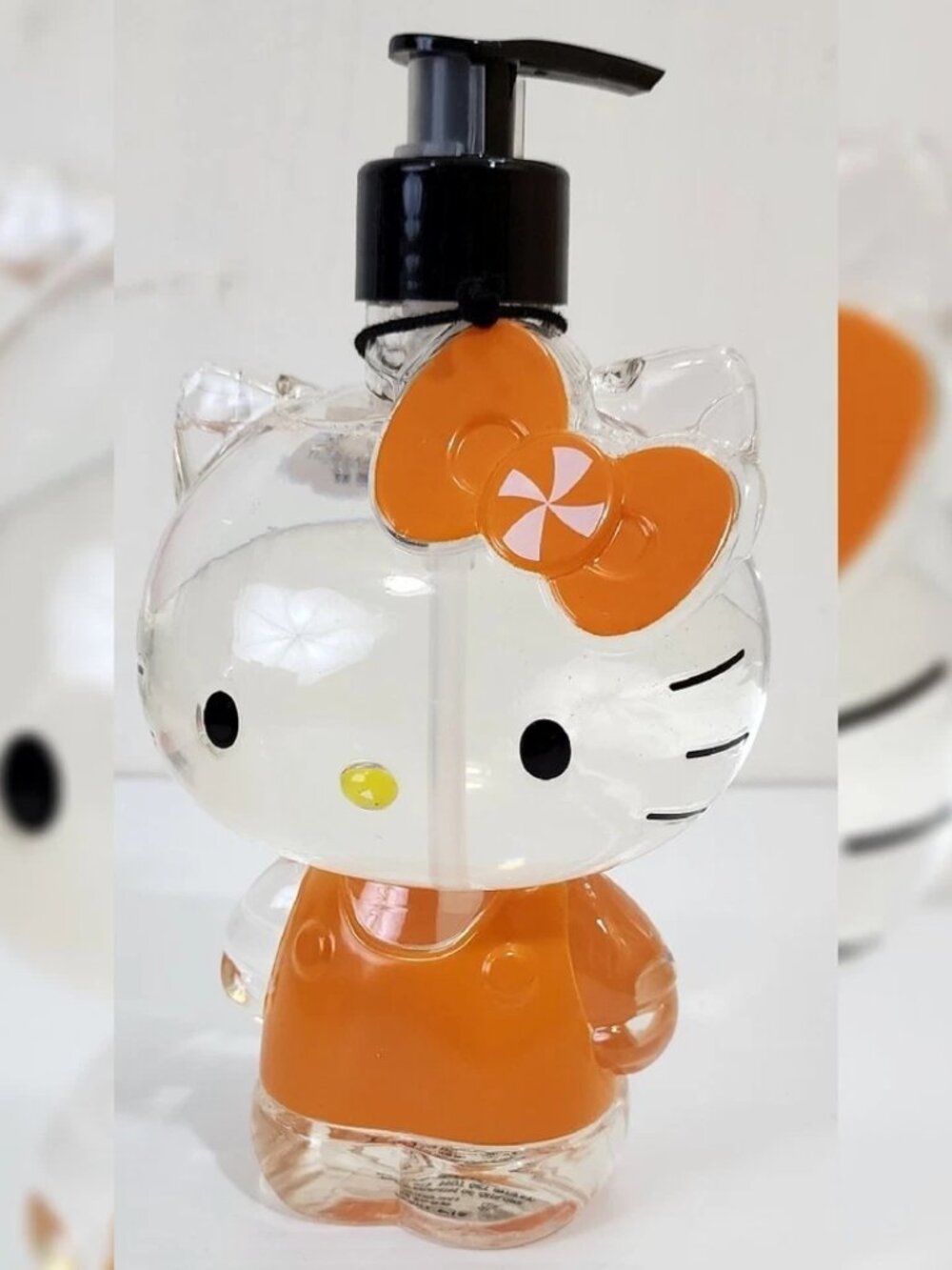 HELLO KITTY LIQUID HAND SOAP WASH 14.5 fl oz PUMPKIN PIE PUMP BOTTLE